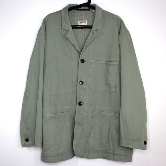 Todd Snyder Mens XL 3 Button Chore Jacket F1036 - Picture 1 of 8
